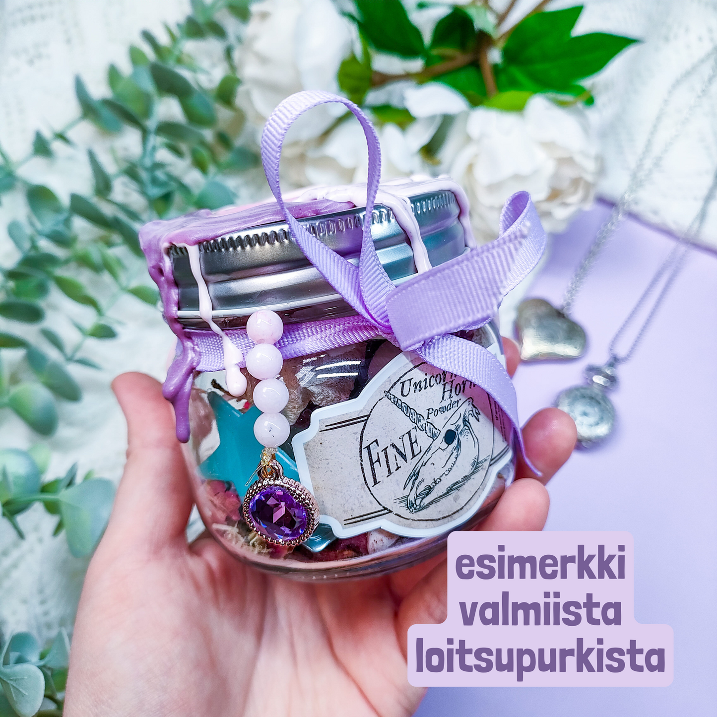 Loitsupullo tilaustyönä