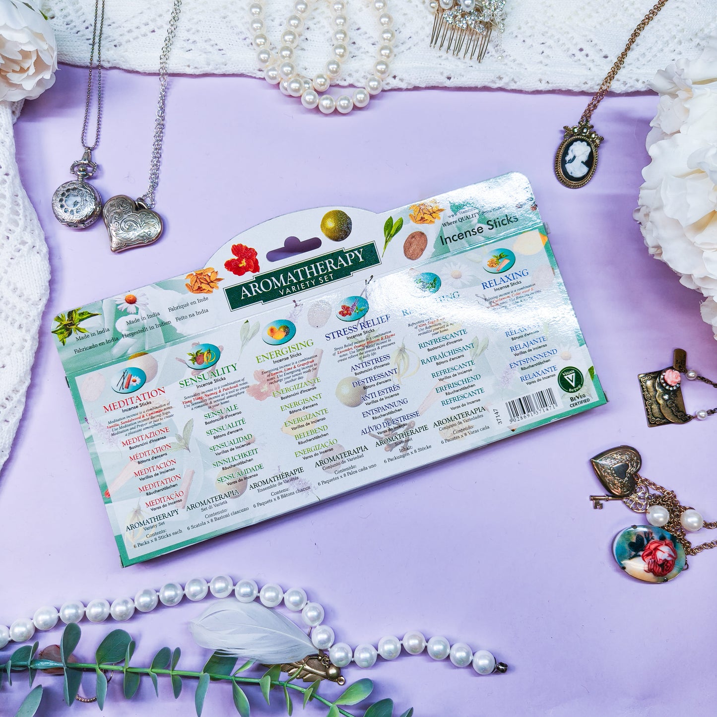 Stamford suitsukesetti aromaterapia