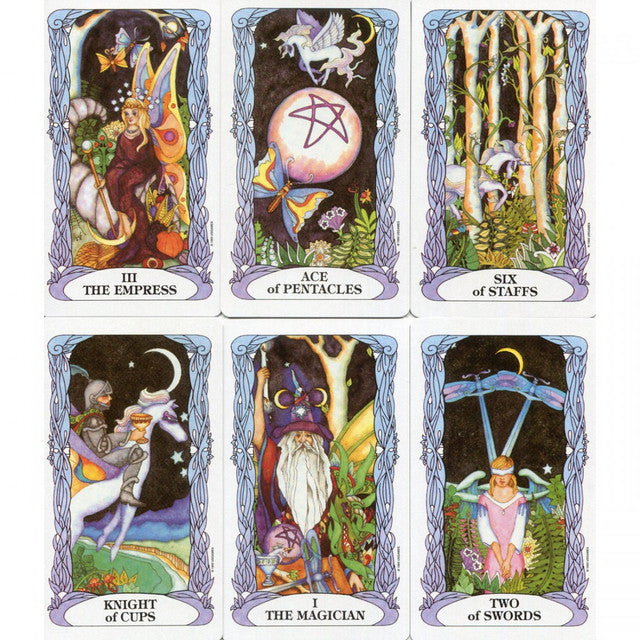 Tarot-kortit Tarot of a Moon Garden